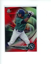 2022 Bowman Platinum Top Prospects Red #TOP61 Jonatan Clase #d 10/10 ebay 1/1