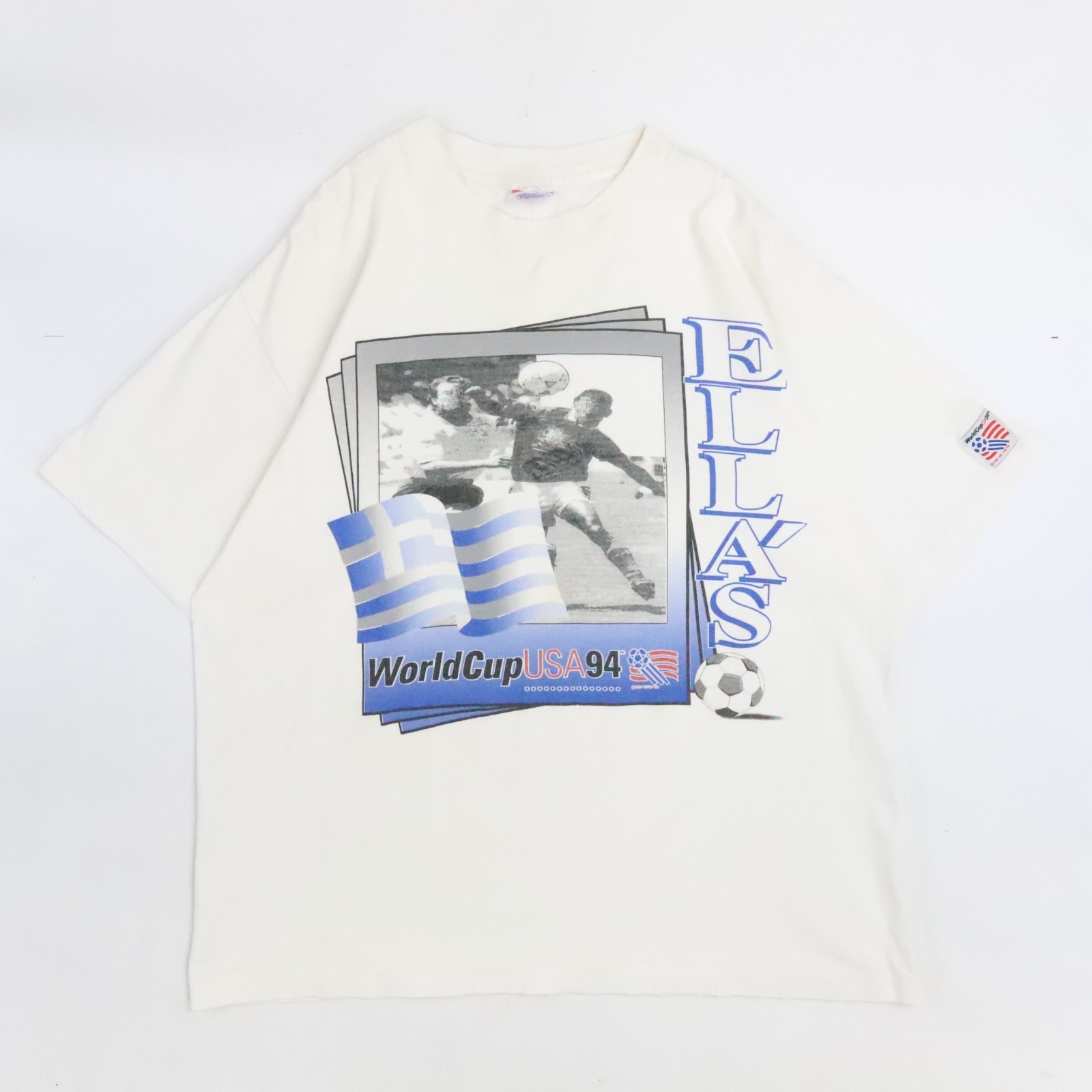 Vintage Ella's USA 1994 World Cup Soccer Football T-Shirt Size XL FIFA