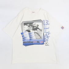 Vintage Ella's USA 1994 World Cup Soccer Football T-Shirt Size XL FIFA