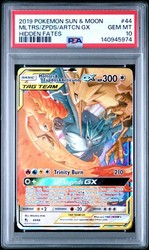 Moltres & Zapdos & Articuno GX 44/68 Hidden Fates