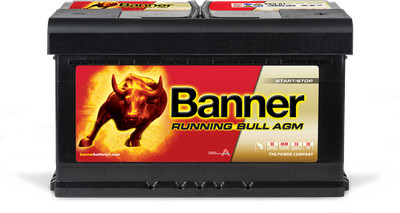 AGM Autobatterie 80Ah Banner Running Bull 58001 12V 800A Start/Stopp