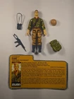 VINTAGE 1988 GIJOE TIGER FORCE DUKE 100% COMPLETE NR-MT FILECARD AWESOME