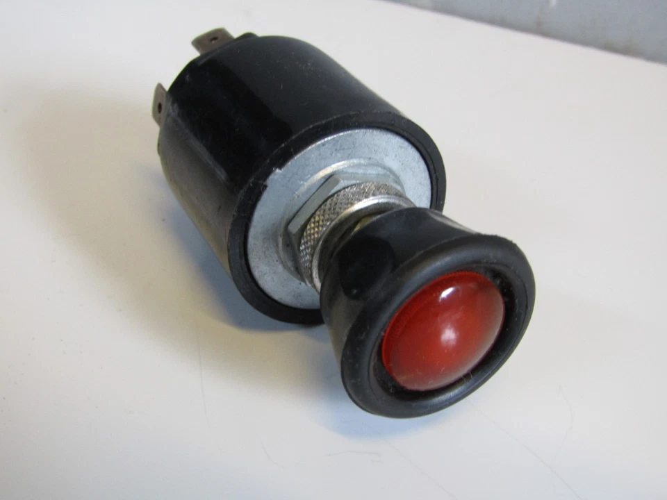 VINTAGE HELLA FOG LIGHT SWITCH 1596-04 FITS WORK RALLY PORSCHE 911  VW BMW SAMBA - Image 3 of 4