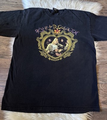 Kurt Cobain Nirvana XL Memorial T Shirt MTV Unplugged NY 1993