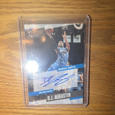 Panini 2017-18 Prestige Bonus Shots Signatures D.J. Augustin #7 Autograph Magic