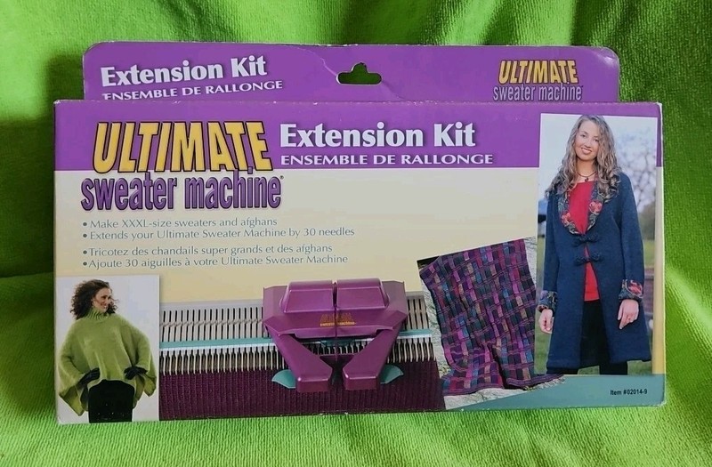 Bond Ultimate Sweater Machine Knitting Machine Extension Kit New