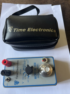TIME ELECTRONICS MICRO CAL 1030 STROM- & SPANNUNGSKALIBRATOR (RS 610-348)