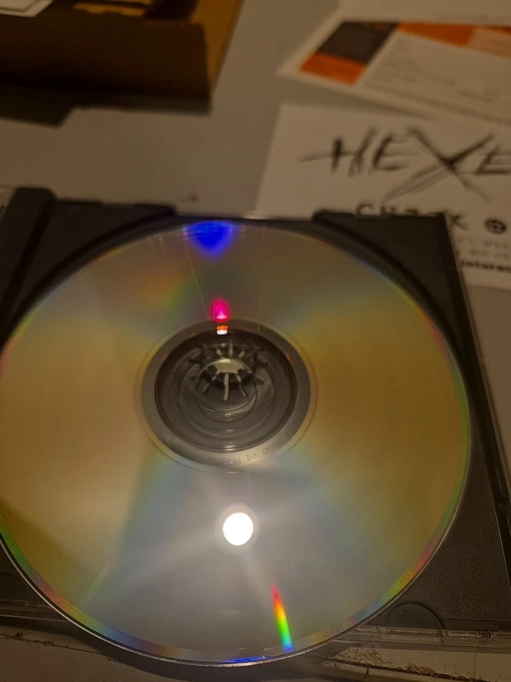 Hexen Beyond Heretic PC CD ROM BIG BOX Computer Game POSTER - CIB  - Image 4 of 4