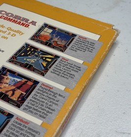 Cobra Command (Sega CD, 1992) Disc and Box, Tested