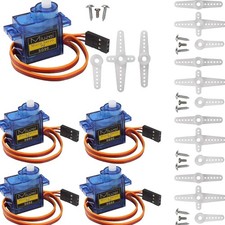 High Torque SG90 9g Metal Gear Micro Servo Motor - Perfect for Arduino Projects