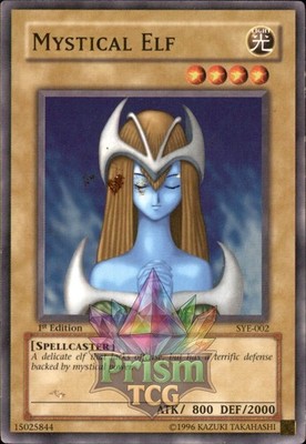 1st Ed Mystical Elf SYE-002 Yugioh