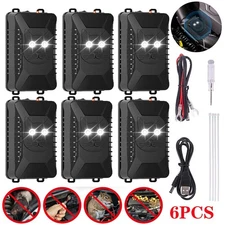 6PCS Car Ultrasonic Mouse Repeller Rat Rodent Pest Control Deterrent Repellent