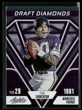 2023 Panini Absolute #DD-17 Fran Tarkenton Draft Diamonds