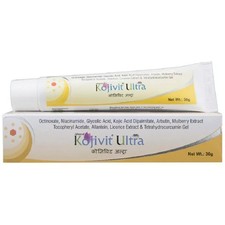 Kojivit ultra gel Decrease Hyperpigmentation, Sunburns  Skin darkening 30 gm FS