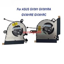 For ASUS ROG Flow X13 GV301RA GV301RE GV301RC 2-in-1 CPU GPU Cooler Fan