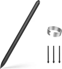 TiMOVO Magnetic EMR Pen Compatible with Remarkable 2, Digital Stylus Black 