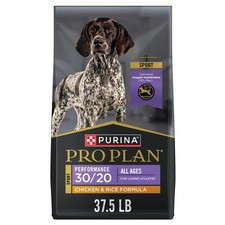 Purina Pro Plan Sport Performance 30/20 Dry Dog Food - Chicken  Rice, 37.5 lb