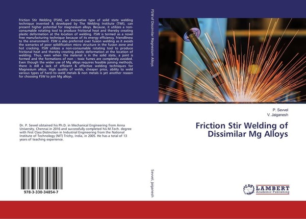 Friction Stir Welding Of Dissimilar Mg Alloys P. Sevvel-image