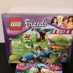 Lego Friends 41026 SUNSHINE HARVEST Farm Tractor Set COMPLETE Open Box