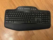 Logitech MK710 Wireless Keyboard No Dongle ~Tested Working 