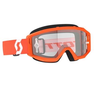Scott PRIMAL Brille (orange/weiß) klare Gläser