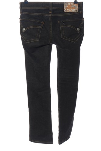 PLEASE Jeans a gamba dritta Donna Taglia IT 38 nero stile casual - Foto 5 di 5