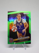 Dearica Hamby 2025 Panini Prizm Lime Green #/225 #39 Los Angeles Sparks