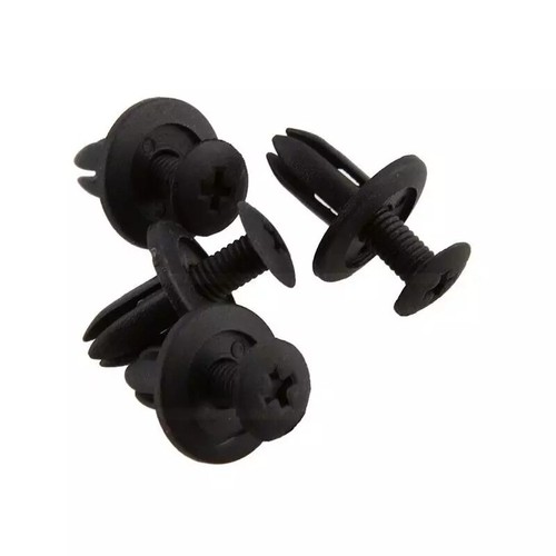 50PCS 6MM Bumper Clips Auto Car Hole Plastic Rivets Fastener Fender Push Pin - Picture 6 of 13