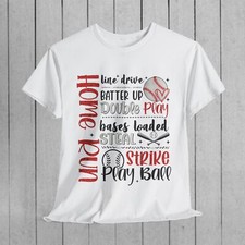 Baseball Love Tee - Perfect Gift for Sports Fans, Playful Cotton Shirt, Home Run