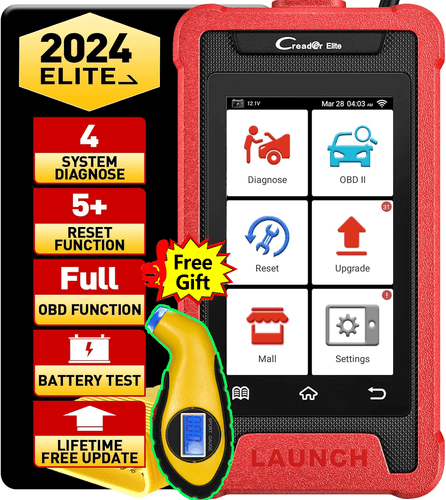 LAUNCH Creader Elite 205 OBD2 Scanner Engine ABS SRS Diagnostic Tool Code Reader - Picture 1 of 14