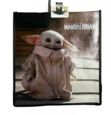 Star Wars Baby Yoda Reusable Eco Friendly Shopping Tote Bag with Handles NEW 