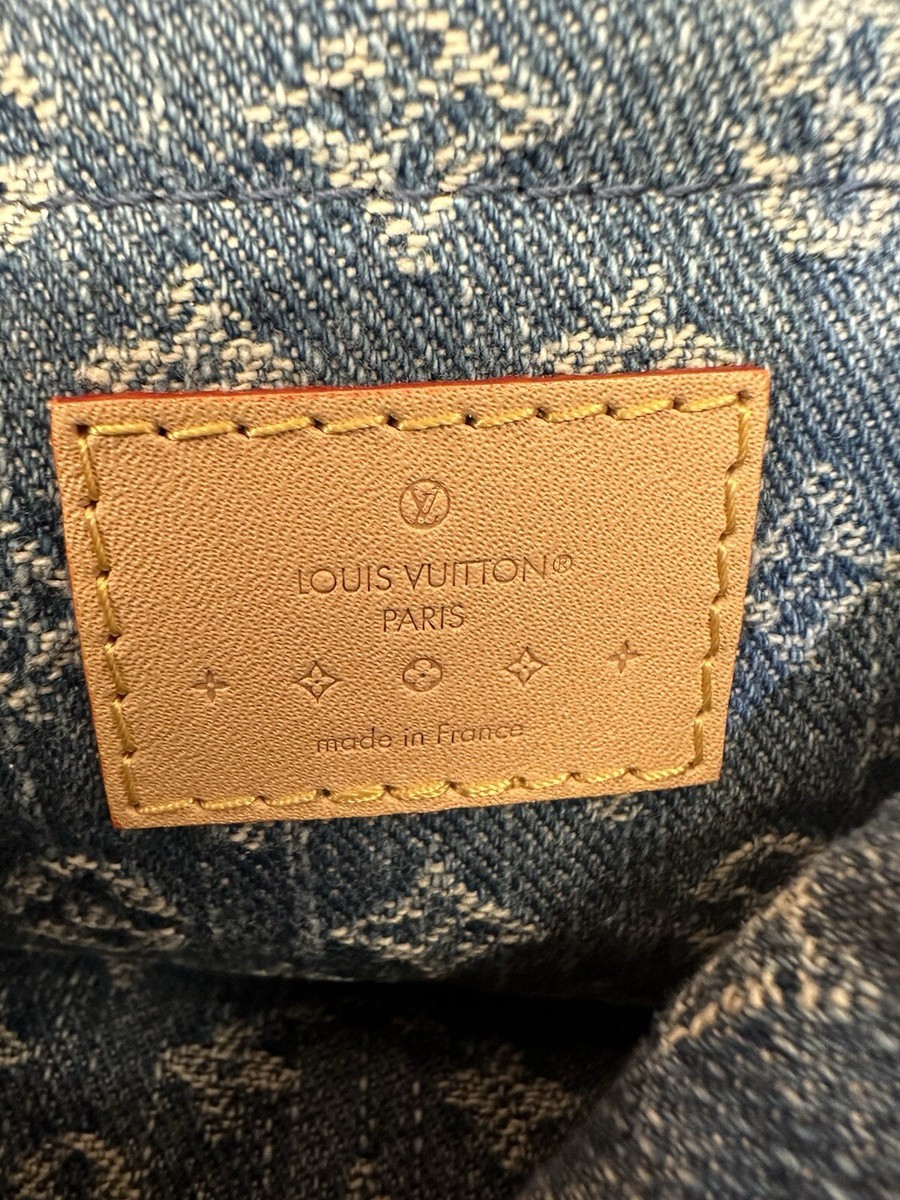バッグ louis vuitton saumur denim LV x TM Sunset Monogram Denim - Bags and Small Leather Goods