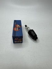 Vintage AC Spark Plug With Coralox Insulator M-8 10mm Thread 11/16" Hex