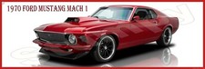 1970 Mustang Mach 1 Metal Sign 6 X 18 Or 8 X 24 1970 Mustang Mach 1 Metal Sign 6 X 18 Or 8 X 24