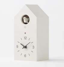 MUJI Cuckoo Clock MJ-CCWS1 White New Optical Sensor