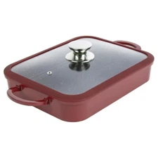 Curtis Stone Dura Pan+ Buffet Pan with Glass Lid