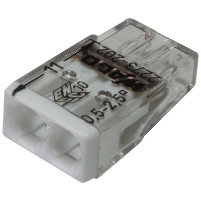 10 WAGO 2273-202 Can Clamp 450V 2-Pin COMPACT Connecting Can Clamp 85533-
