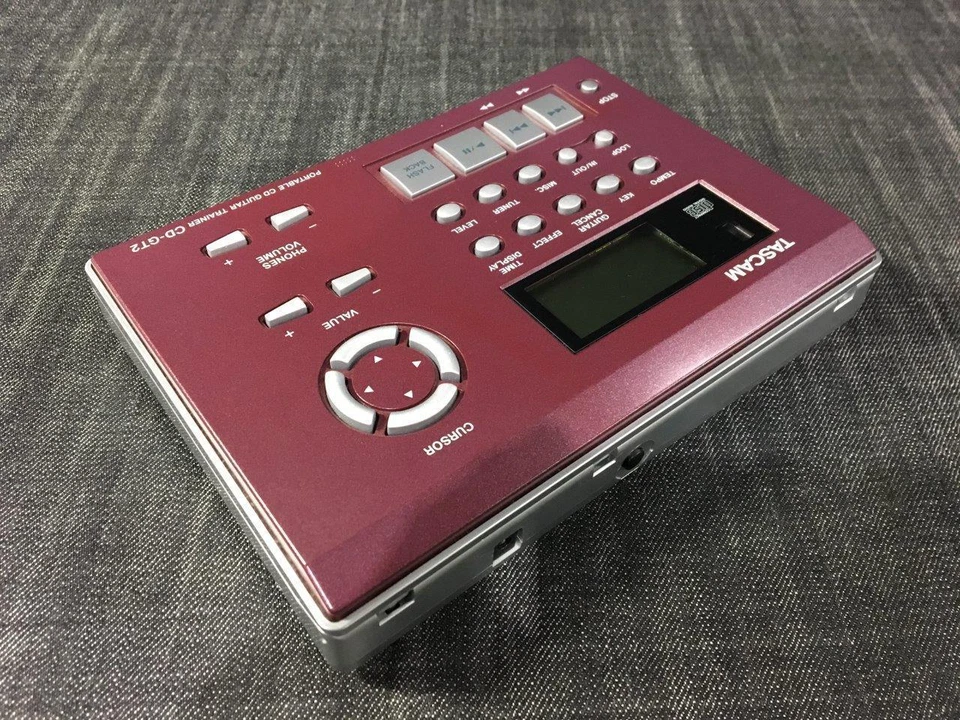 (NEW) TASCAM CD-GT2 Portable CD Guitar Trainer from Japan in Good Condition - Image 2 of 4