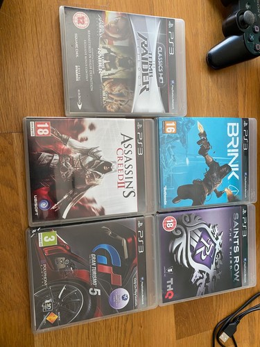 Sony Playstation 3 Console Games Controller PS3 Fat Original - Picture 3 of 11