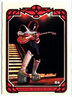 ACE FREHLEY 1978 Donruss KISS First Series EX-NM #64 | eBay