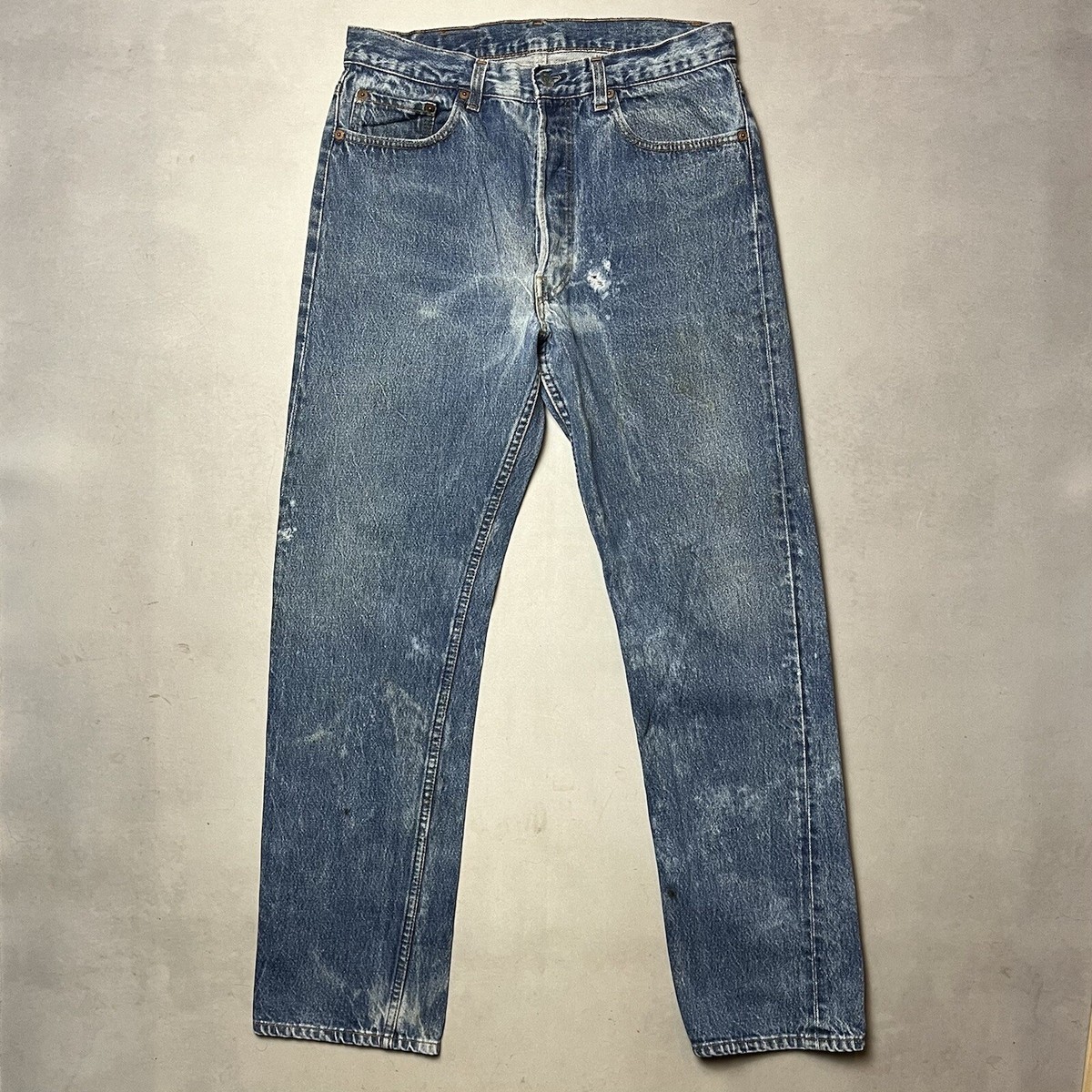 Vintage Levis 501 0115 USA made Denim Jeans distressed 34x32 Vintage Levis 501 0115 USA made Denim Jeans distressed 34x32