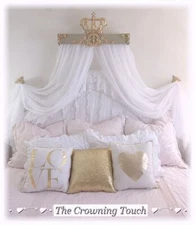 Sheers for Your Bed Crown Canopy  / Only for My Buyers Who Order a Bed Crown