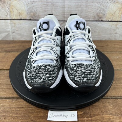 Nike KD 15 'Oreo' White Black Kevin Durant DO9826-100 Men Size 5
