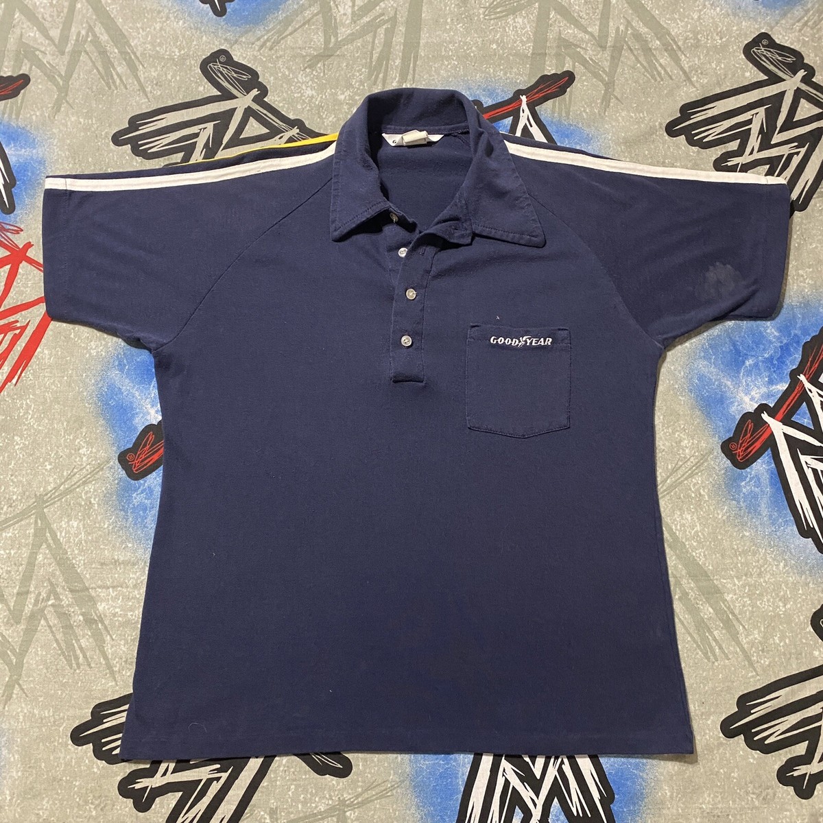 トップス word graphics polo shirt TMJSPOYOU Men's Zipper Polo Shirt Casual Knit Short Sleeve