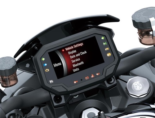New Kawasaki Motorcycle Z H2 SE Supercharged Naked Black Green SAVE £2000 - Picture 10 of 22