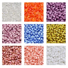 Rutkovsky 111-69803 Lily Petal Pressed Beads Czech Glass 6x4mm Size 10g Pack