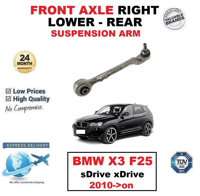 FRONT AXLE RIGHT Lower REAR SUSPENSION ARM for BMW X3 F25 sDrive xDrive
