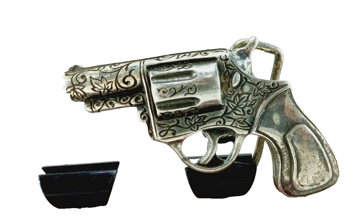 Chapado En Plata Militar y armamento Hebillas Vintage