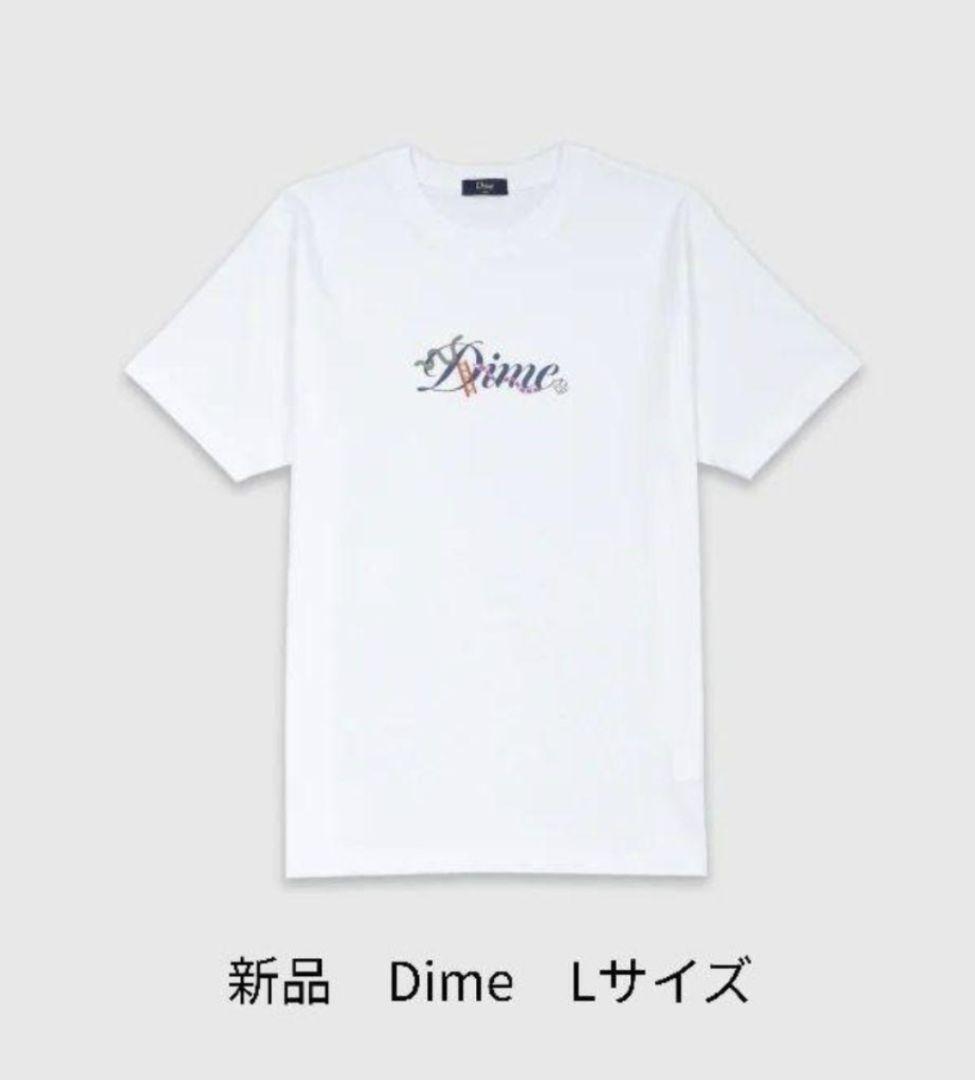 【DIME】CURSIVE SNAKE T-SHIRT / WHITE Dime Cursive Snake T-Shirt White L Size | eBay