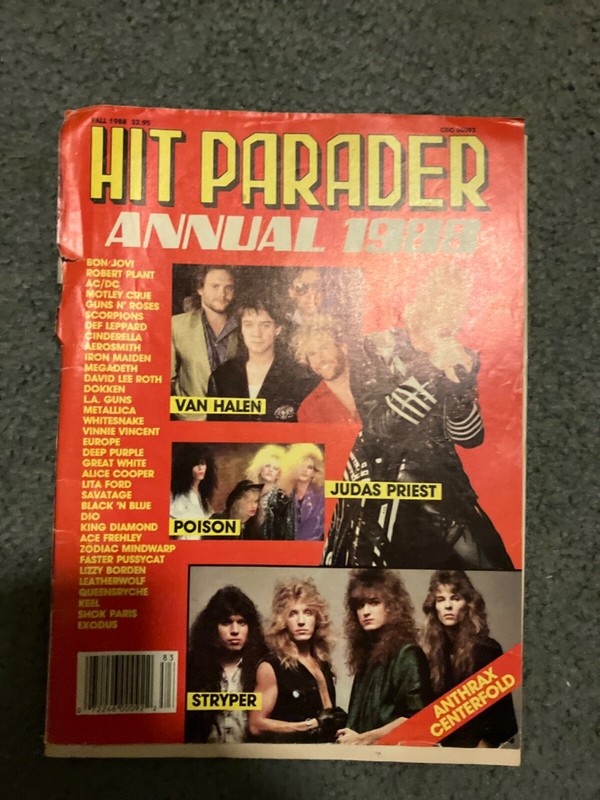 HIT PARADER FALL 1988 Annual